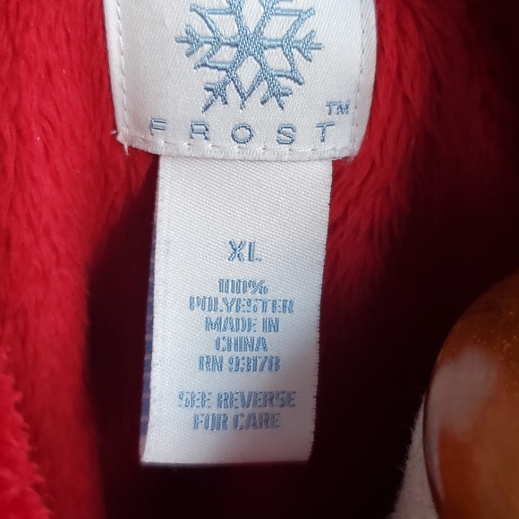 Frost red Fleece jacket - Picture 3 of 3